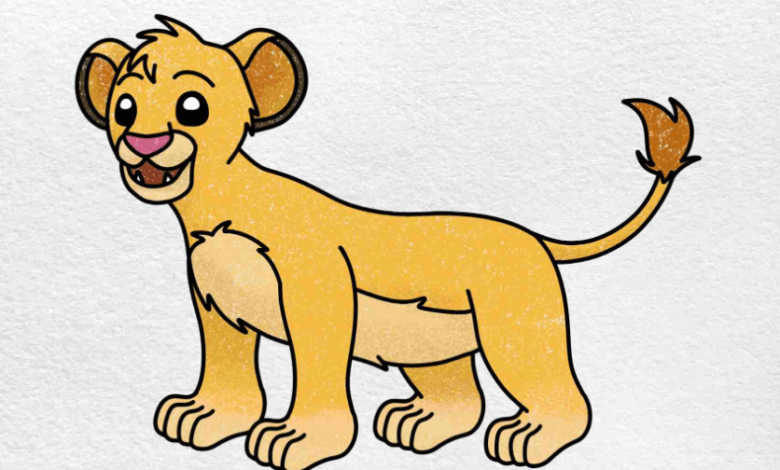 Drawing:Csdu9koot1m= Simba