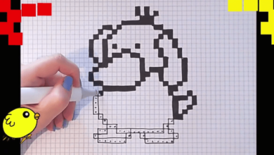 Pixel Art: 2ze3rrxzb-Q= Drawings On Grid