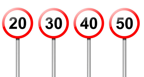 Clip Art:8tx6oazxjb8= Speed Limit Sign