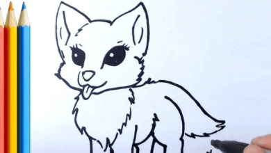 Cute:4qrwp3_Rxcq= Wolf Drawing