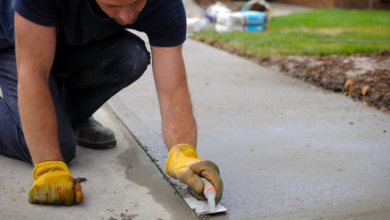 Wet Concrete Burns Slowly And The Crew Calls It Normal