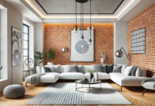 Thin Brick Beats A Bare Accent Wall On A Fixed Buildout Allowance