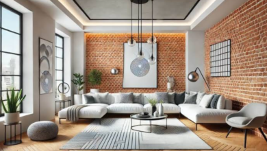 Thin Brick Beats A Bare Accent Wall On A Fixed Buildout Allowance