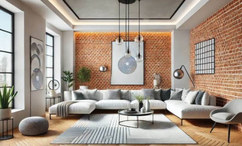 Thin Brick Beats A Bare Accent Wall On A Fixed Buildout Allowance